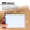 BAZIC Colored Ruled Index Cards, 3 x 5 in, Spiral Bound, Sturdy Card Stock